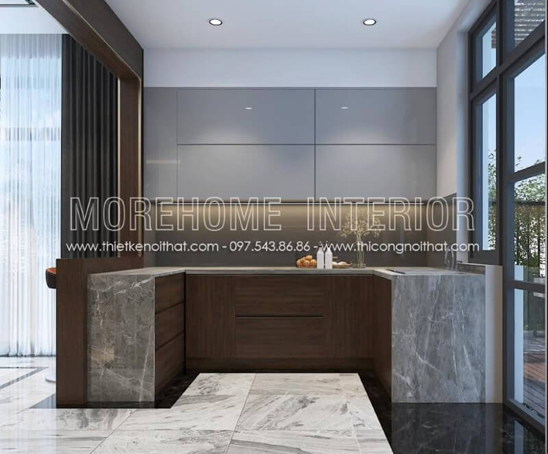 Tủ bếp đẹp, sang trọng và đẳng cấp